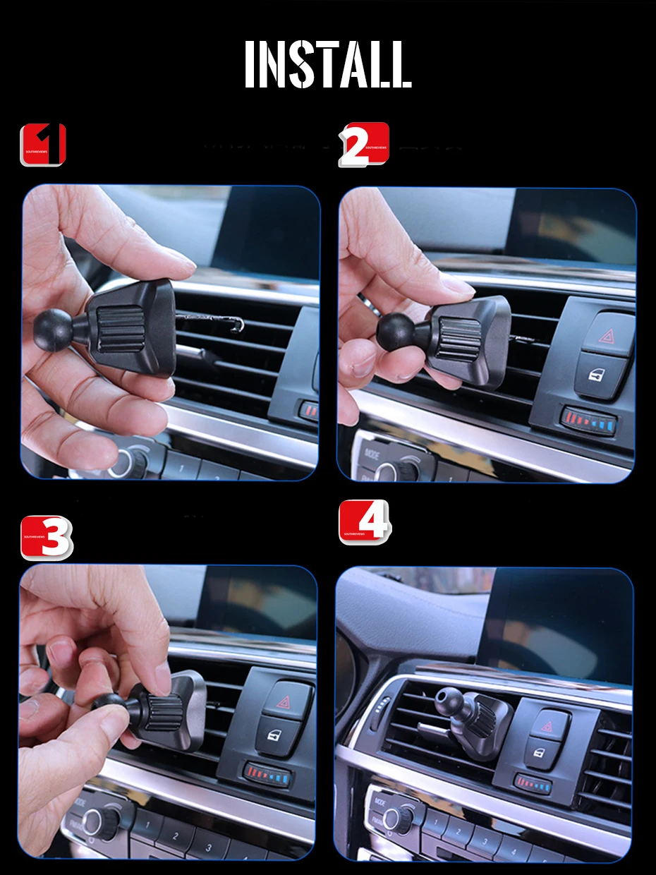 360 Degree Car Magnet Mobile Phone Holder For iPhone GPS Smartphone Car Phone Holder Mount Stand Support Xiaomi