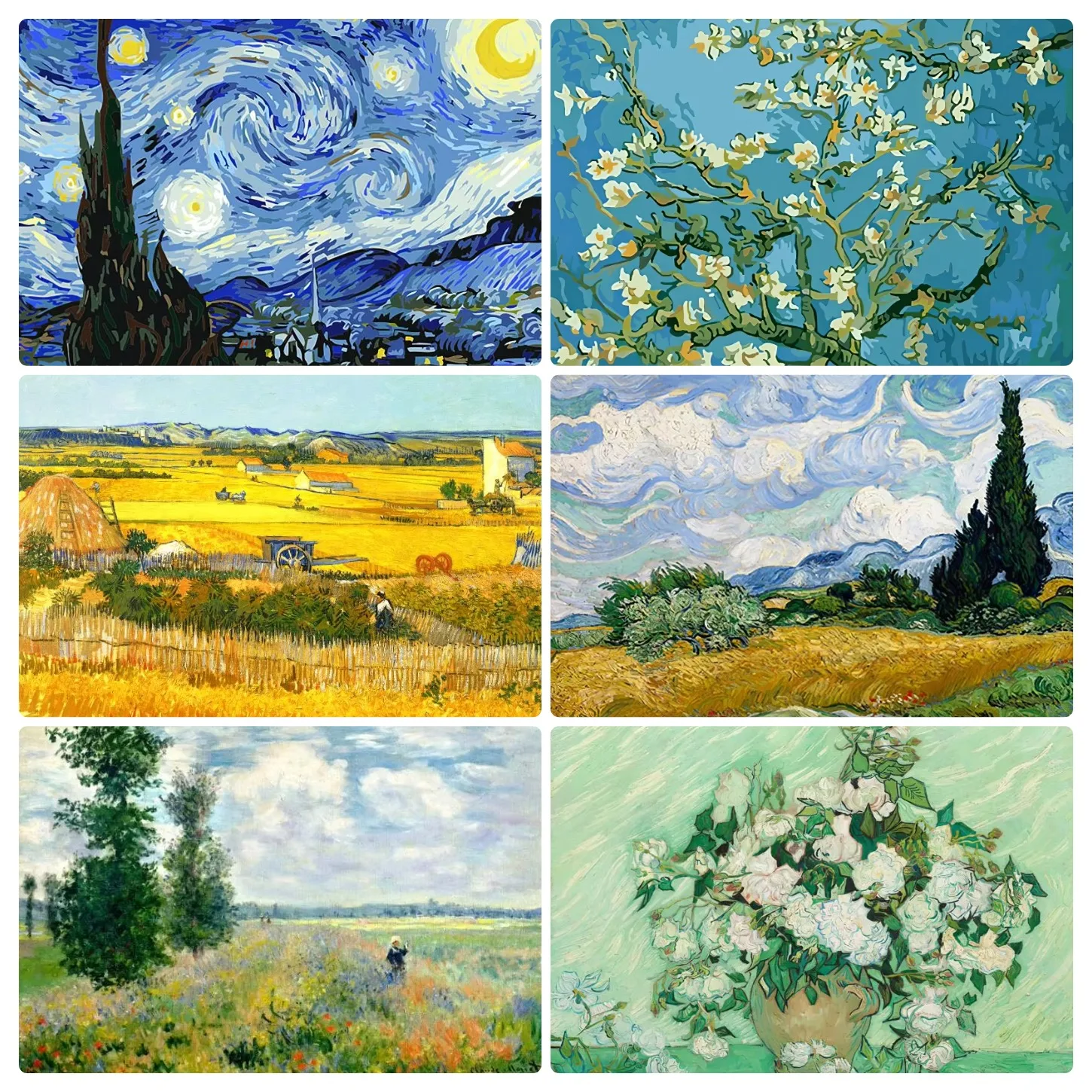 500/1000/1200/2000 PCS Van Gogh Classic Puzzle Creative Puzzle Jigsaw Birthday Gifts Home Decoration Educational Toys