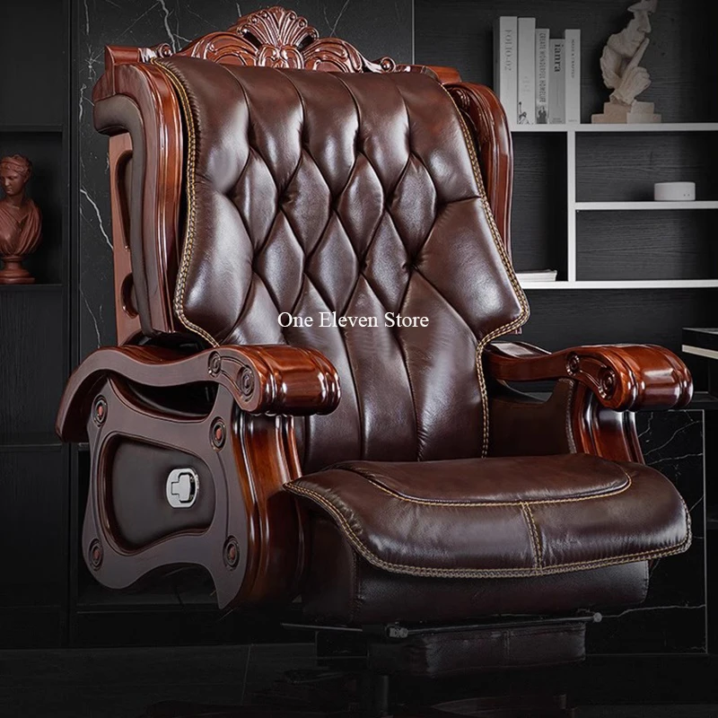 Cadeira de escritório massagem encosto poltronas sala trabalho reclinável móveis luxo ajoelhado nordic sillas de escritorio resto reclinável