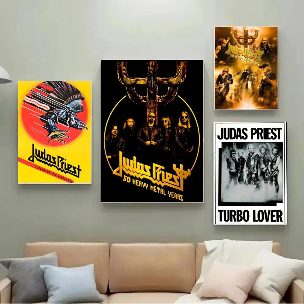 Heavy Metal Band-Judas Priest-Music Poster Poster painting w