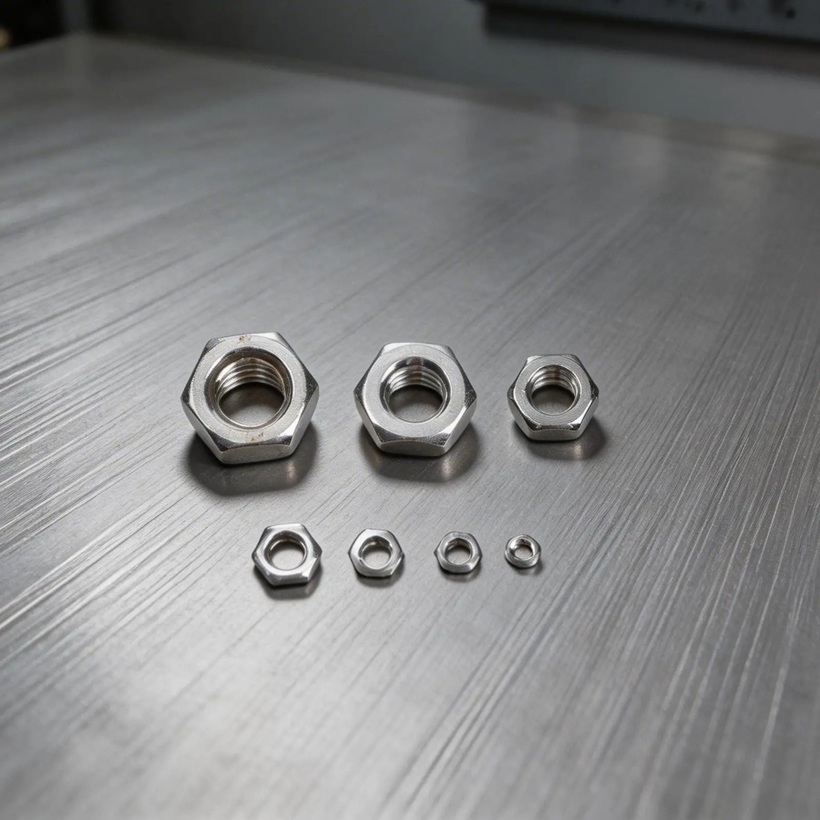 For Bolts For Metric Fasteners Stainless Hex Nuts Furniture Assembly Class A Standard Nuts Box Precision Dimensions