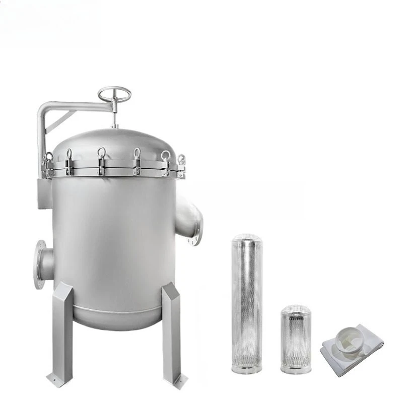 

Industrial Stainless Steel Liquid Solid Separator Multi-Bag Shell Filtration Equipment