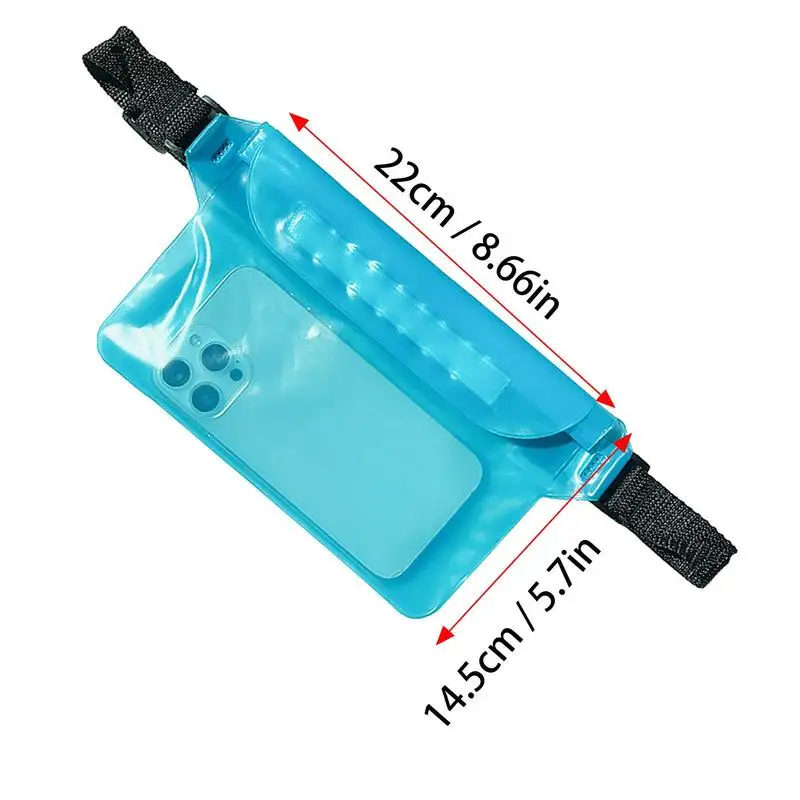 Wasserdichte Badet asche Ski Drift Tauchen Schulter Taille Packt asche Unterwasser Handy taschen Fall Abdeckung zum Schwimmen Bootfahren