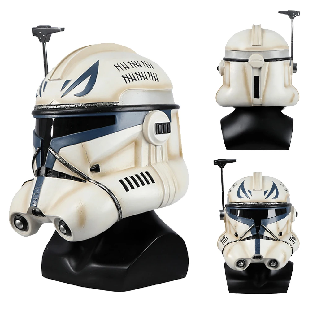 

Movie Rex Cosplay Costume Helmet Masks Halloween Party Captain Prop SW Helmet for Adult