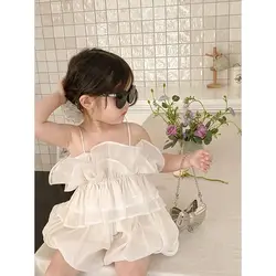 Children Sets Korean Soft Comfortable Pretty Lovely Lively Simple Fashion Loose Sweet New Pattern Personality Artistic