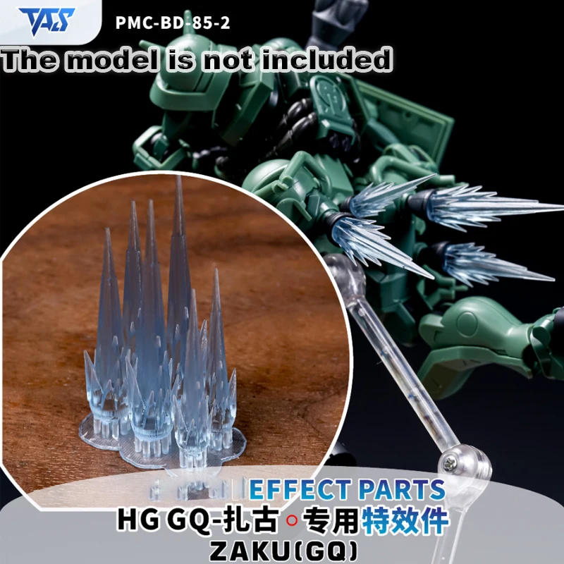 Hot TAS High Precision 3D Printing Effect Parts Model Modification Parts for HG 1/144 ZAKU GQ Model Supplement DIY Accessories