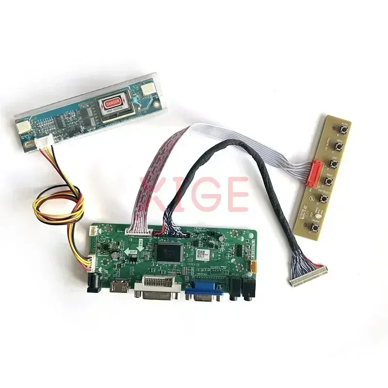 Плата контроллера MNT68676 подходит для LM230WF1 LM215WF1 LM215WF2 DIY Kit 2CCFL LVDS-30Pin HDMI-совместимый DVI VGA 1920*1080 ЖК-монитор