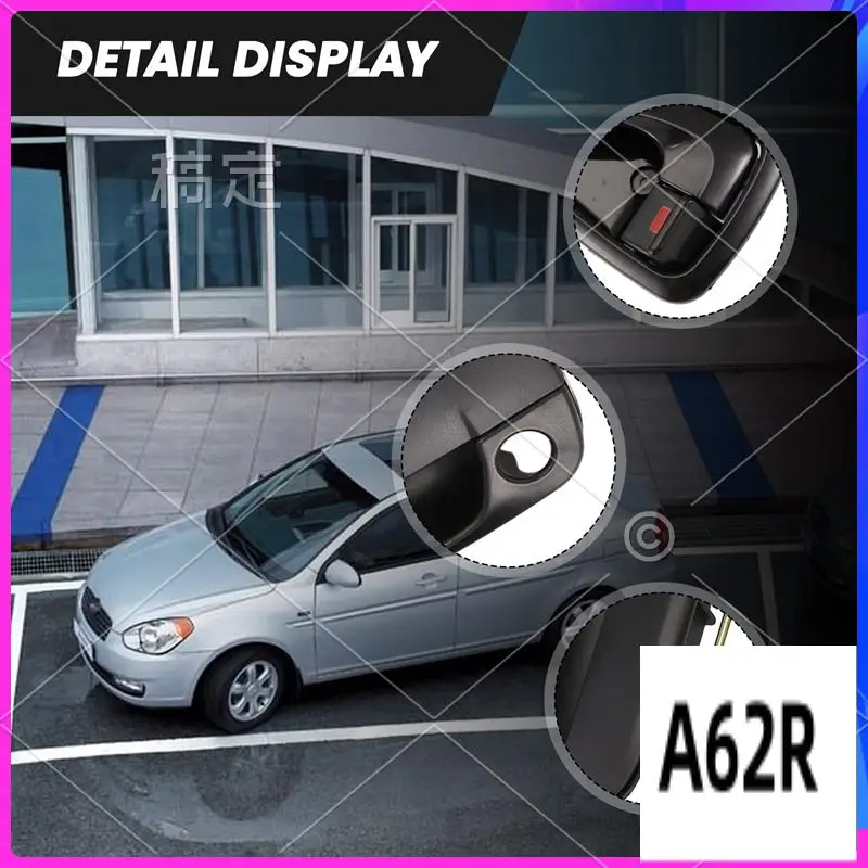 

R2-8Pcs Front Rear Left Right Outside Door Handle Inside Door Handle For Hyundai Accent 1.5L 1.6L 2000-2006