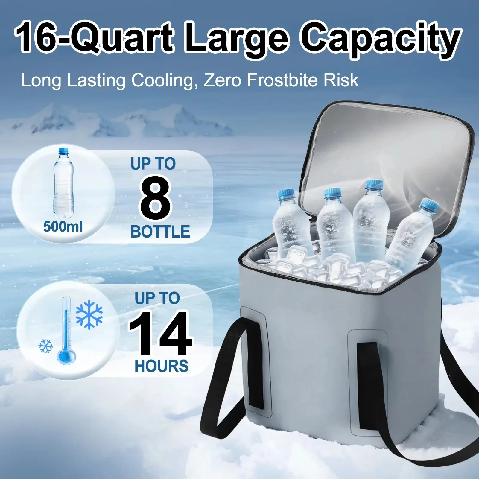 Cold Therapy Machine Ice Therapy System Cryotherapy for Knee Post Surgery Recovery Sports Injury Swelling Relief Acceleration