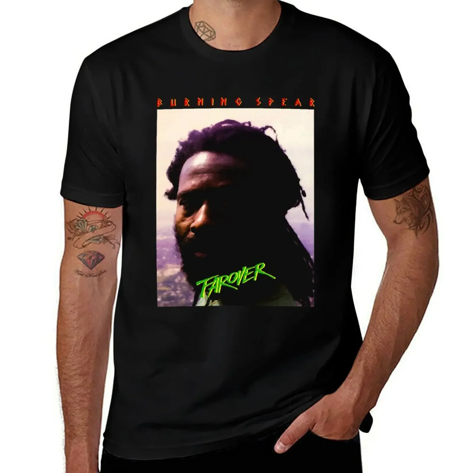 BURNING SPEAR T-Shirt quick drying cheap stuff tshirts personalised anime t shirts mens graphic t-shirts pack