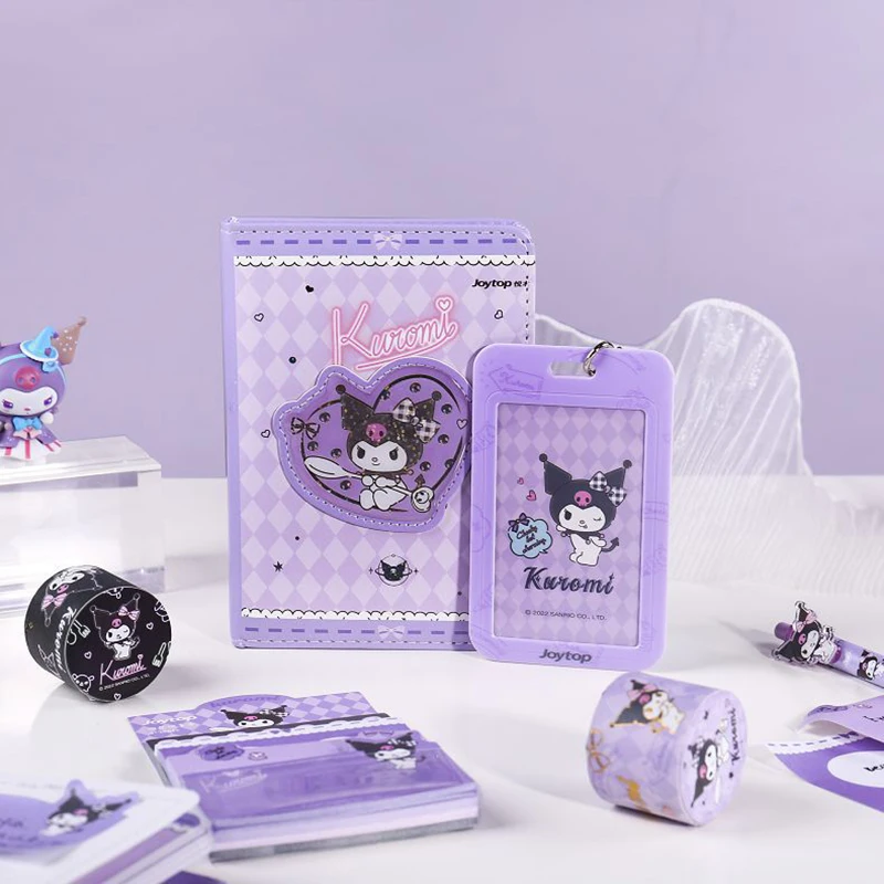 

Sanrio Cute Cartoon Coolommy Girl Heart Gift Box Student Writing Notebook Set Hand Ledger School Office Prize Gift
