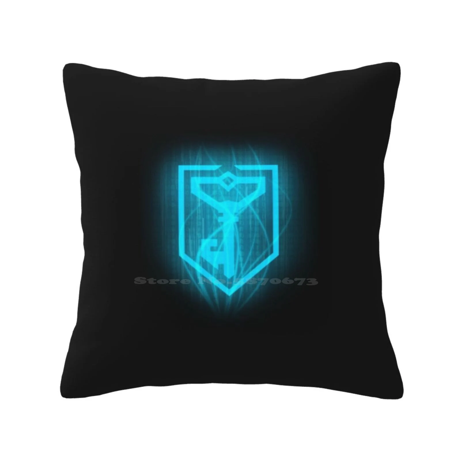 Resistance Logo Pillow Cover Hug Pillowcase Ingress Resistance Enlightened Portal Niantic