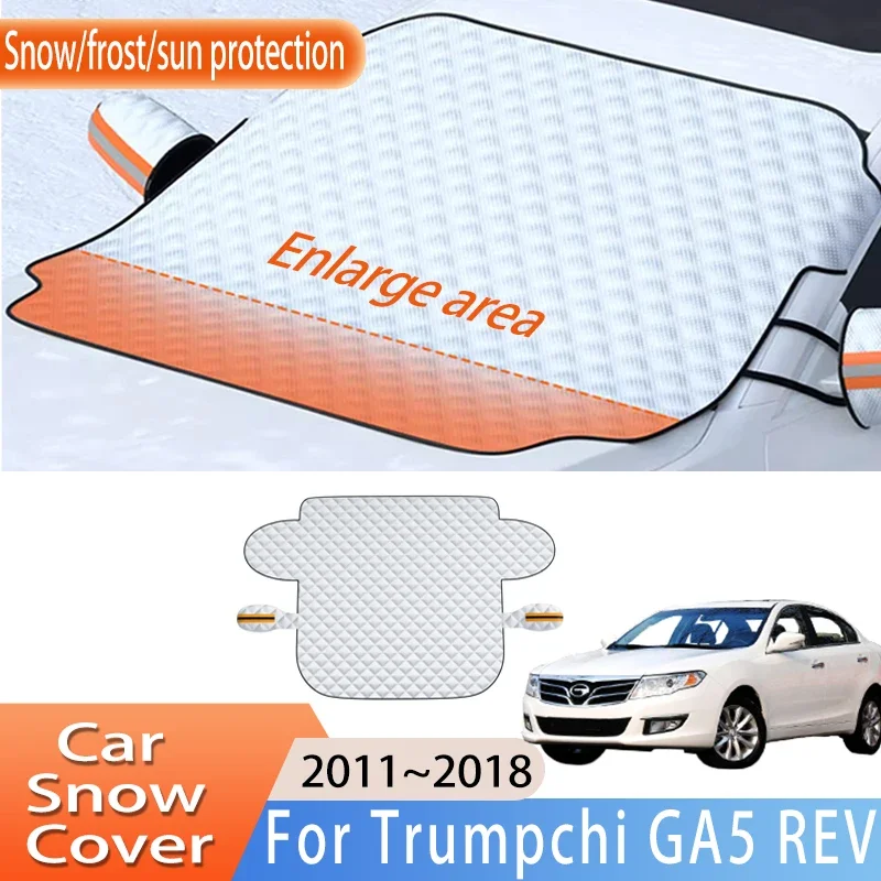 

Car Accessories For Trumpchi GA5 REV 2011~2018 2012 Front Windscreen Snow Cover Ice Frost Sun Protector Waterproof Auto Parts