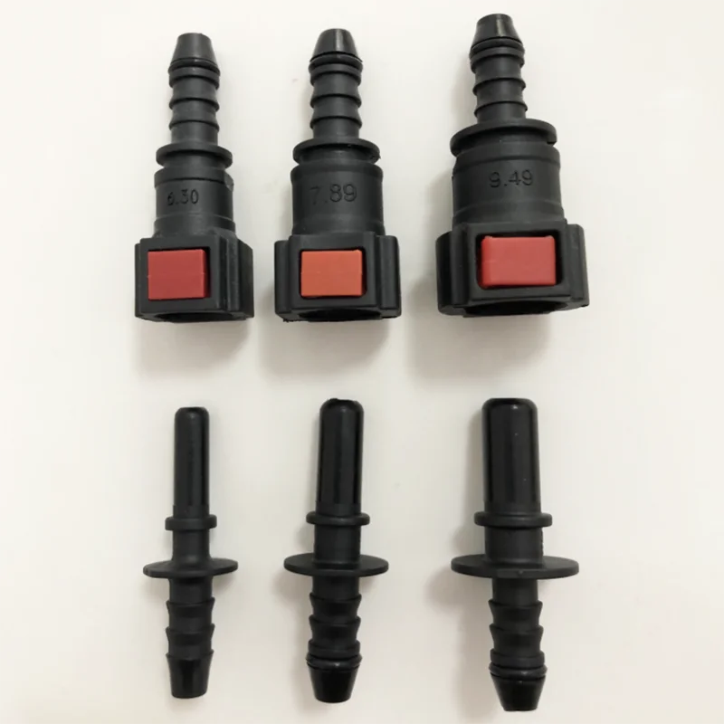 ID6 6.3/7.89/9.49 Car Fuel Quick Release Hose Connector Gasoline Diesel Oil Pipe Pump Rubber Fitting Car Accessories Tools