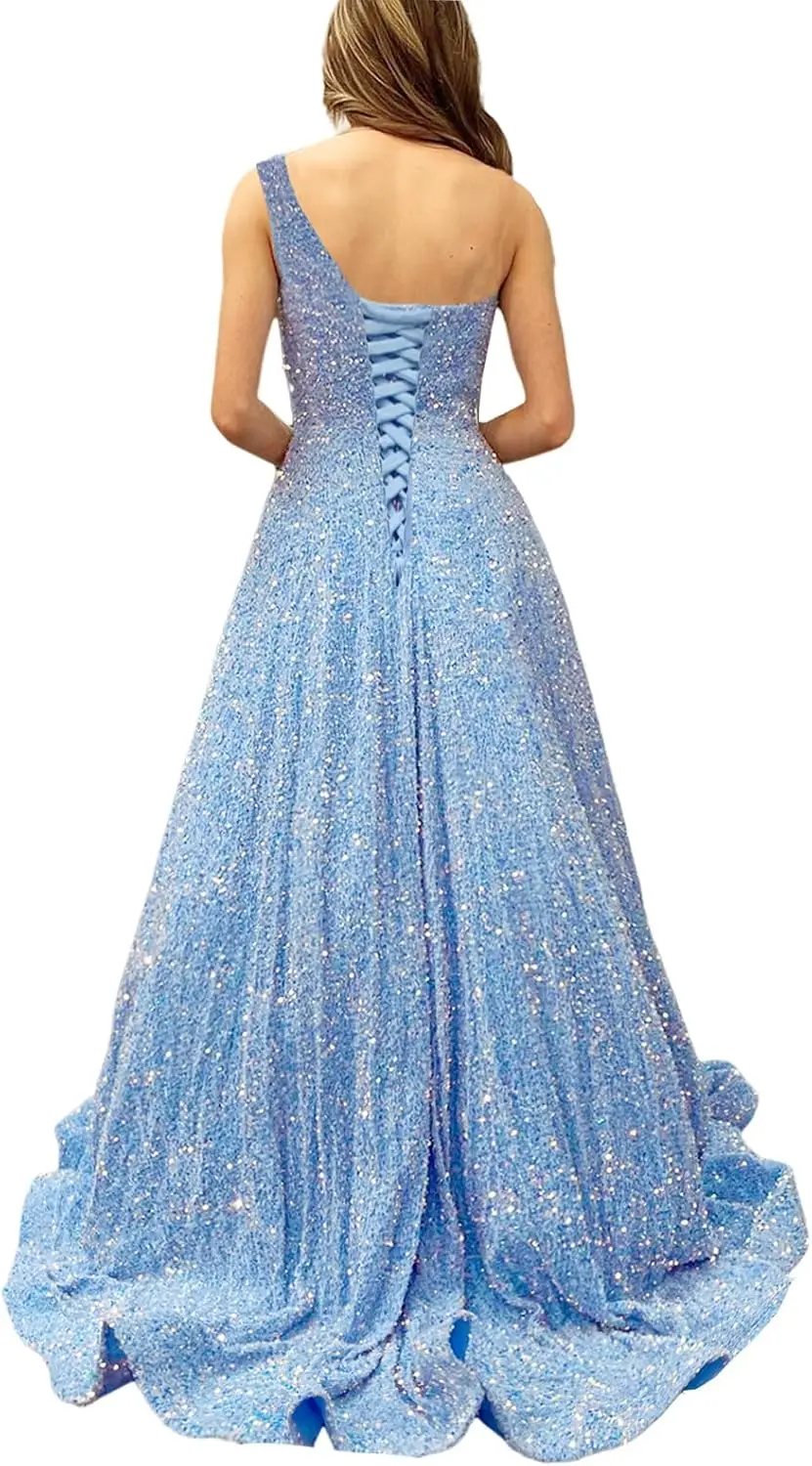 فستان طويل للحفلات الراقصة على شكل حرف A فستان سهرة رسمي ترتر لوصيفة العروس وحفلات الزفاف مع جيوب 2025 #2