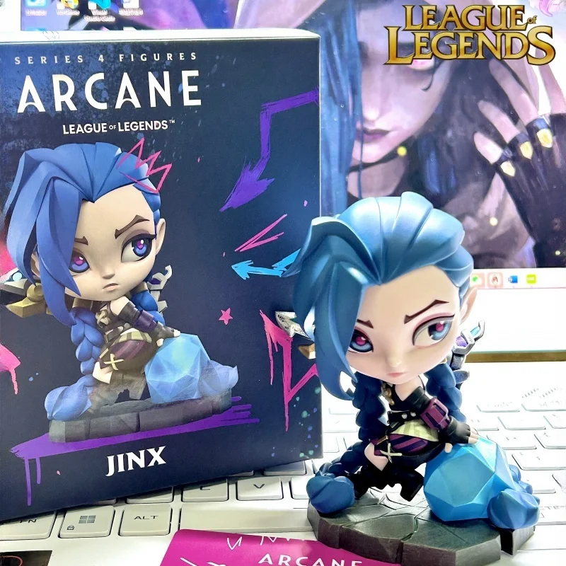 Spot League Of Legends Lol Arcane: League Of Legends Jinx Handheld New Ornament Game Accessories Exquisite Desktop Ornaments