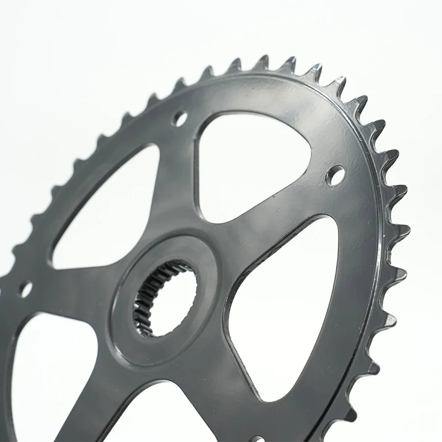 E-bike Chainring 42T Overmolded One-Piece Chainwheel Compatible With Road Bicycles And Kids' Bikes