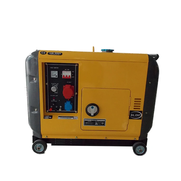 In stock 3 phase 6000 watt super silent generator