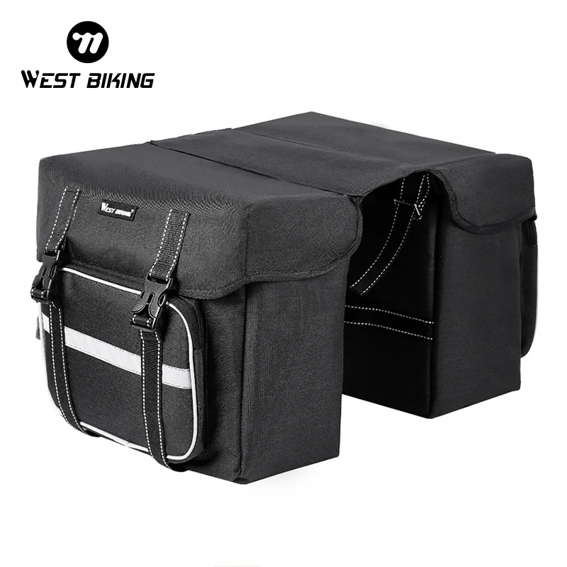 

WEST BIKING 25L Велосипедные сумки MTB Велосипедная задняя сумка bolsa bicicleta Сумка на багажник на заднее сиденье Велосипедная корзина Сумка для багажа Велосипедные сумки