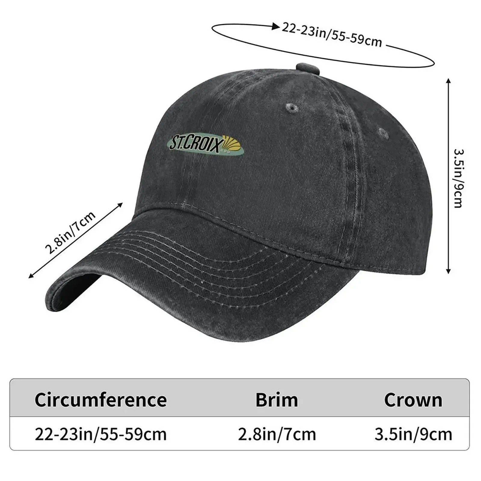 New St.Croix ROD Baseball Cap Tea Hat Luxury Woman Cap Hats For Men Summer Hat Hats Woman Men's