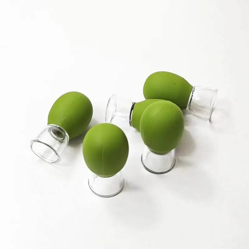Facial Walking Can Silicone Beauty Cupping Device Eye Tube Conditioning Moisture Absorption Can Eye Export Loading
