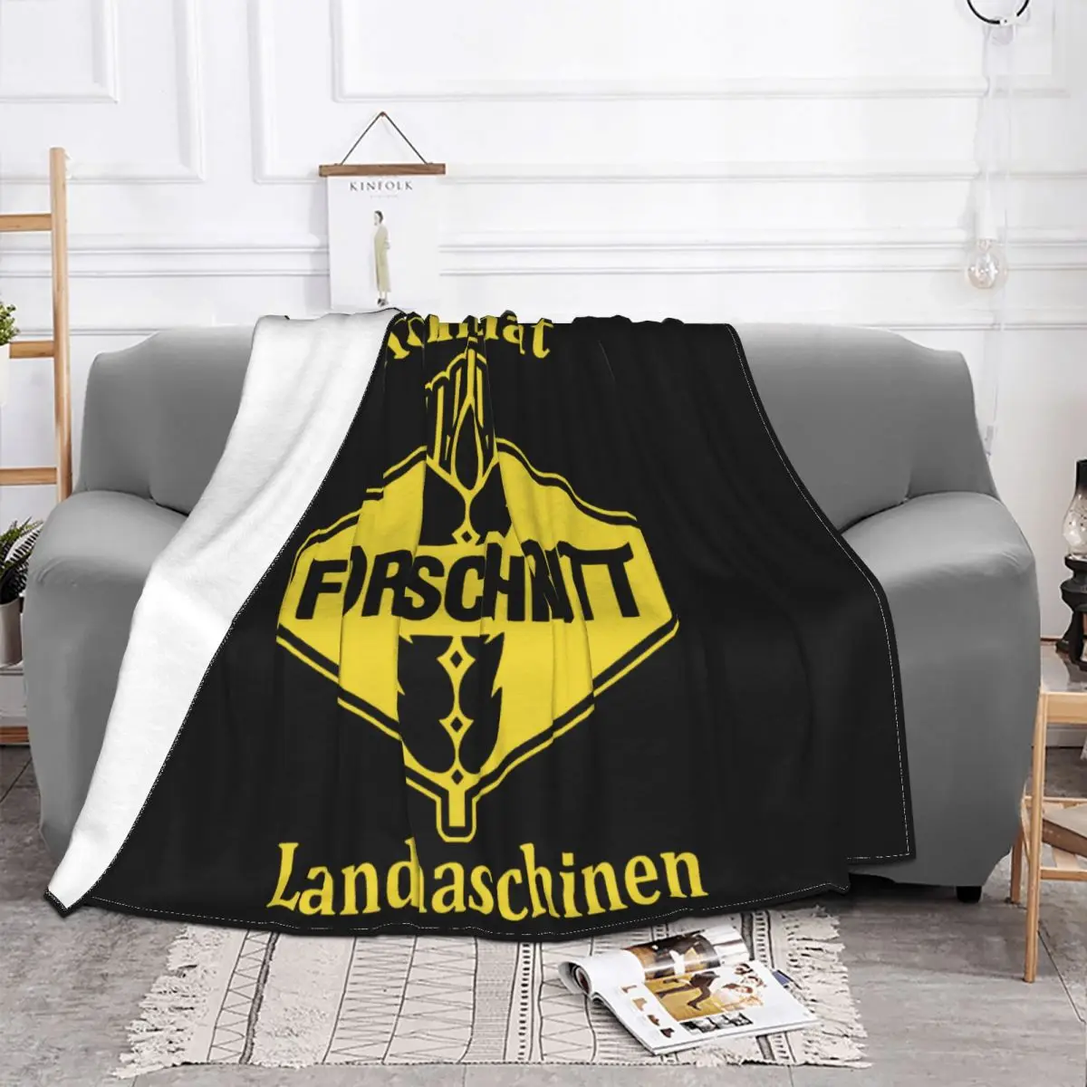 Kombinat Fortschritt Blau 303 305 Traktor Ifa Lpg Agra Zt 300 Stylish Formal Top Quality Woman Goth Throw Blanket