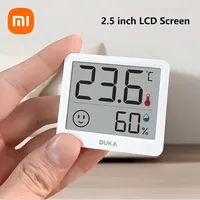 Xiaomi DUKA Atuman 2.5 Inch LCD Electronic Digital Temperature Humidity Meter Indoor Thermometer Hygrometer Weather Sensor Clock