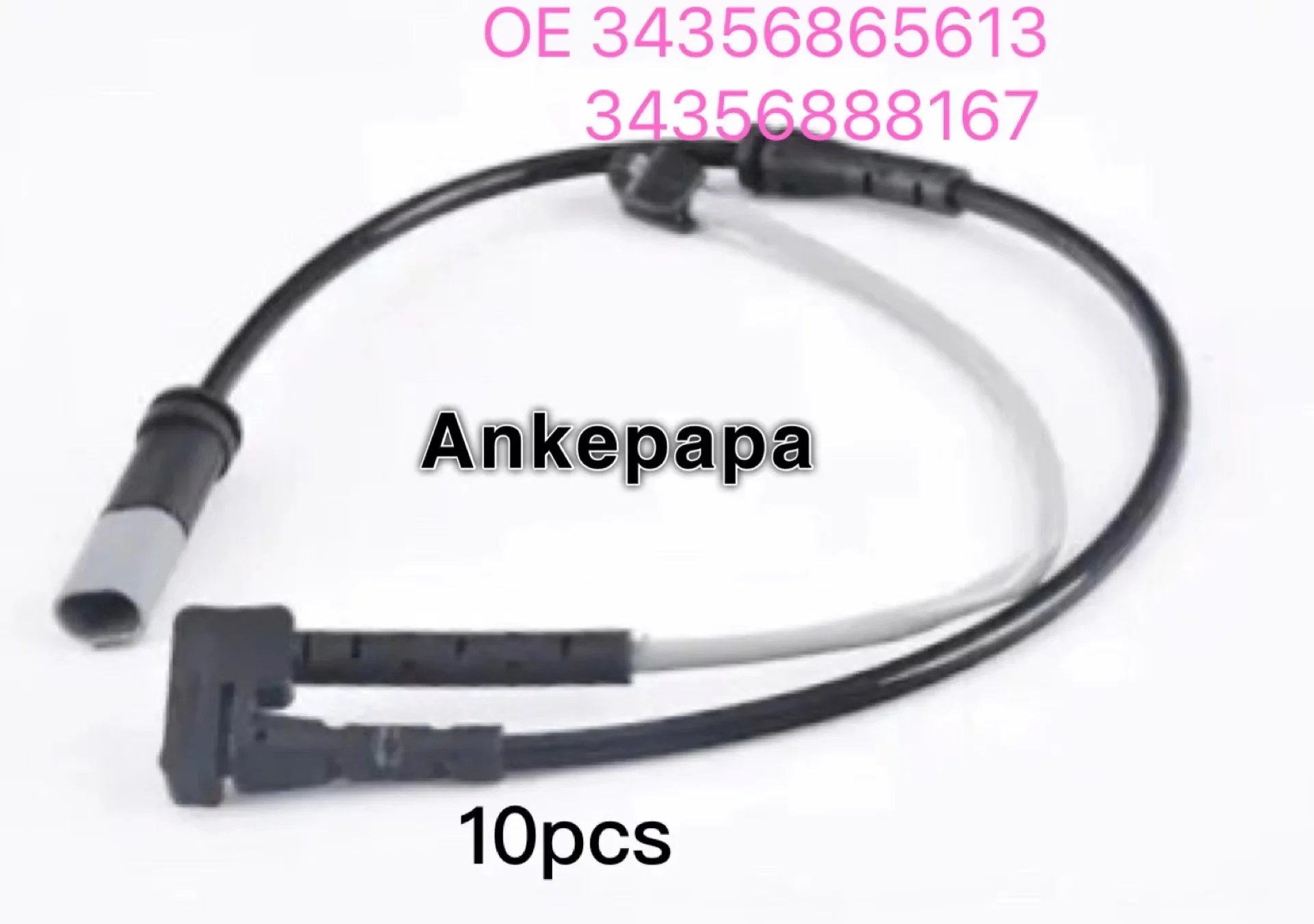 10 PCS Front Axle Brake Pad Wear Sensor OEM for BM 2 Series F45 F46 X1 F48 for MINI F54 F57 F60 NO 34356865613 34356888167