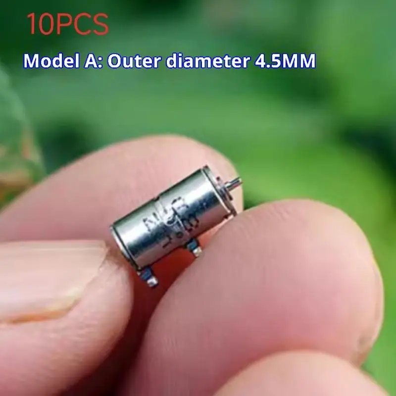 10Pcs Micro 2-Phase 4-Wire Precision Step Stepping Motor DIY Digital Camera Lens Mini Ultra Tiny 4.5MM/4.9MM Stepper Motor