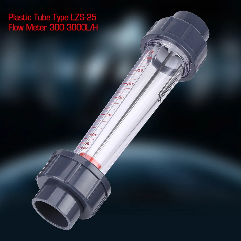 LZS  Meter 300-3000L/H Measure  Range Premium Plastic  Measuring Instruments for Food for Medicine for Chemical