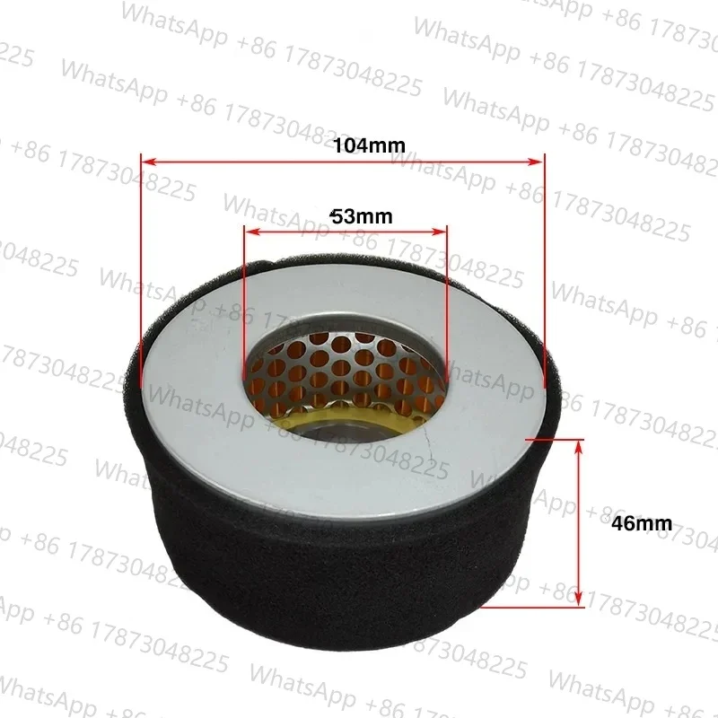 Air Filter for 170F 173F 178F 2kw 3kw Diesel Generator air cleaner element main & foam pre- spong