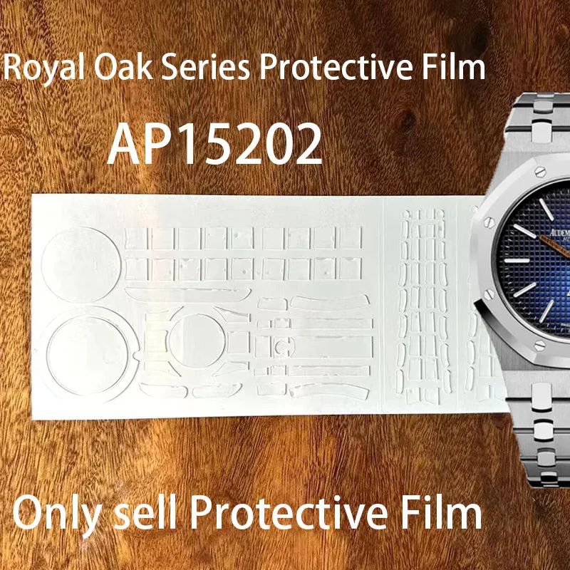 For AP15202ST Watch protective film Dial plate 39mm Outer ring Watch chain Watch buckle Back cover back membrane