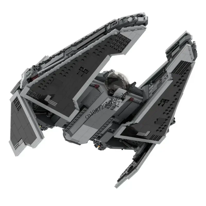 Nouveau 1656 pièces célèbre film de combat étoile Moc Fury classe Interceptor bricolage idées créatives enfant jouet anniversaire cadeau de noël Puzzle personnalisé