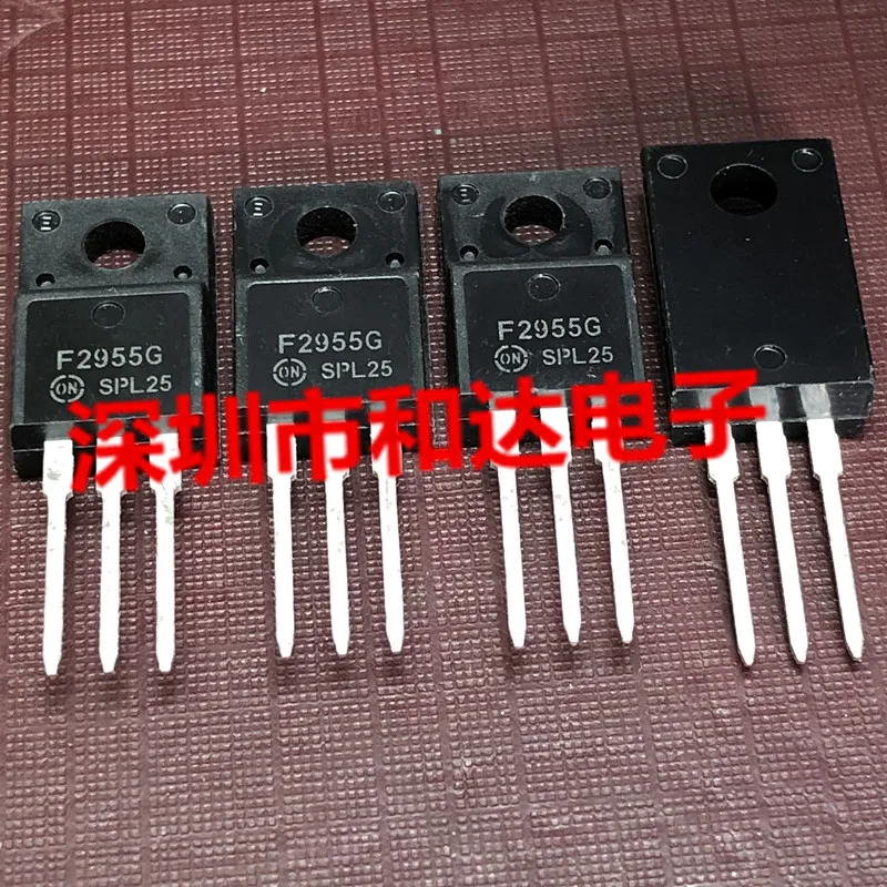 Bộ 5-10 Chiếc F2955G MJF2955G MOS TO-220F 90V 10A Mới Và Bản Gốc Trên Cổ