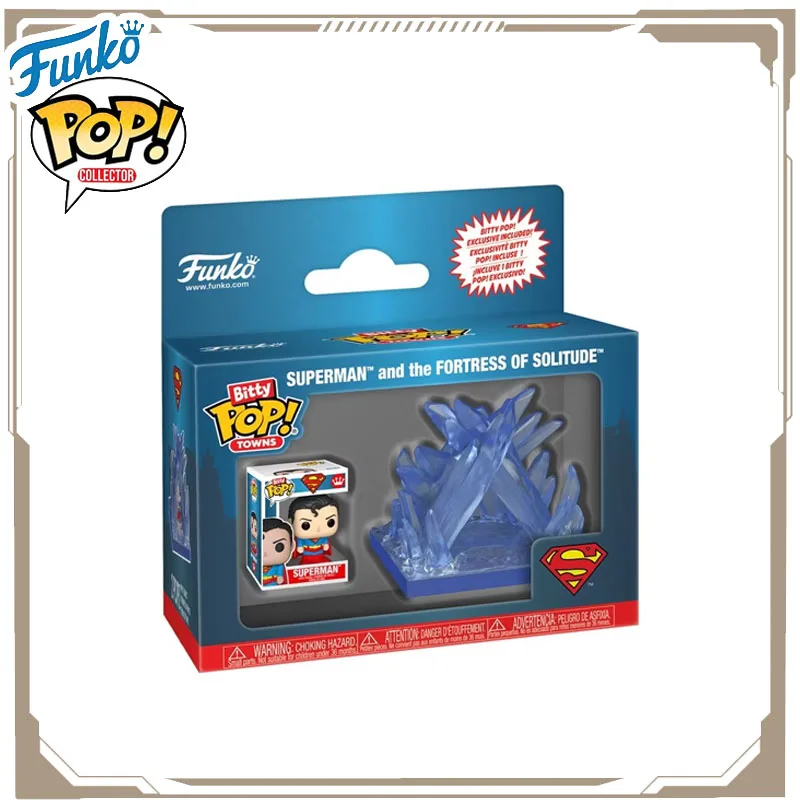 

Funko POP Original DC Superman Lonely Fortress Action Figure Toys for Boys Girls Kids Gift Collectible Model Ornaments