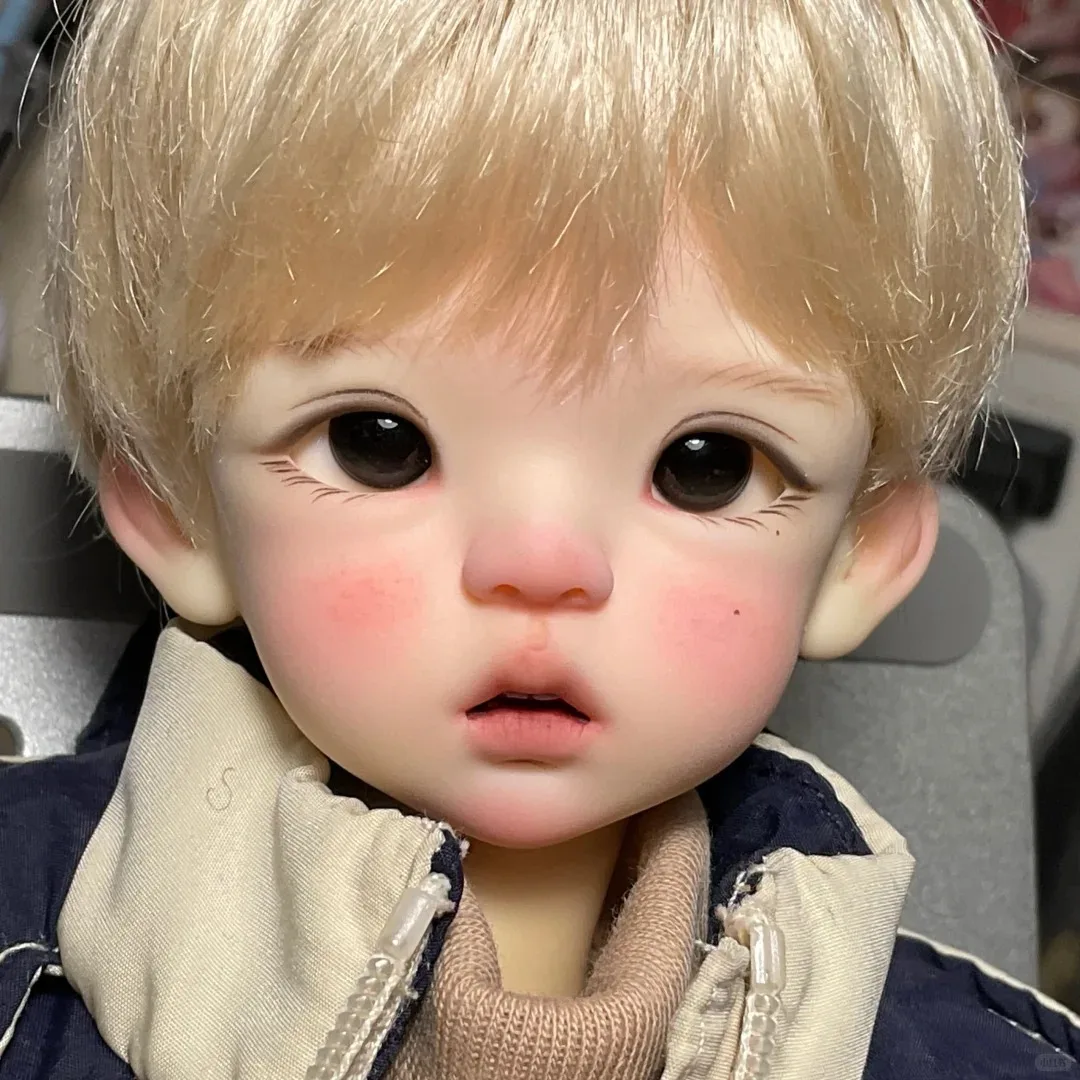 

2026 New 1/4 Scale BJD Doll SD Head - koi Girl with Fine Makeup Face High-Quality Resin Collectible Toy Gift for En