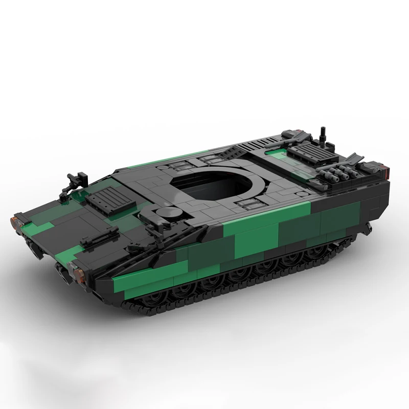 ชุดตัวต่อ MOC CV90 MK4 จำนวน 969 ชิ้น รุ่นหุ้มเกราะสมัยใหม่ ขนาด 35 มม. แบบโมดูลาร์ ของเล่นสร้างสรรค์ DIY ของขวัญ