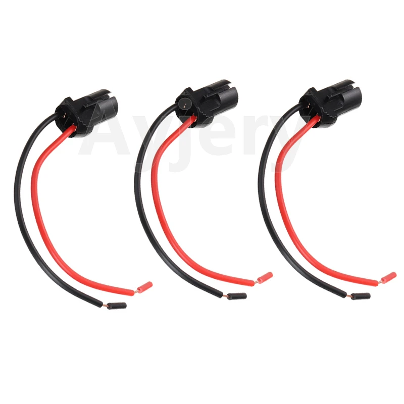 

4pcs DC12V T10 W5W 194 168 Socket Marker Light Holder Connector Wire Bulb Harness Replacement Car Parts