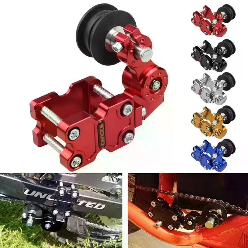 Motorcycle Universal Adjustment Accessories Adjuster: Wheel Chain Tensioner Roller Tightener Motocross ATV