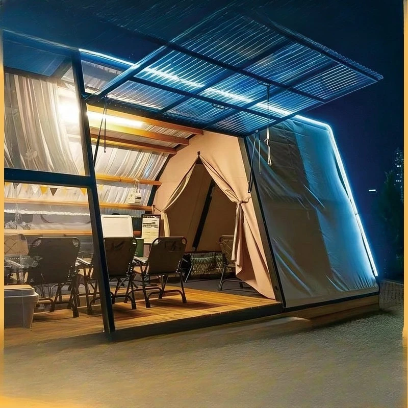 High-end tent thickened rain and sun protection four seasons universal camp B & B