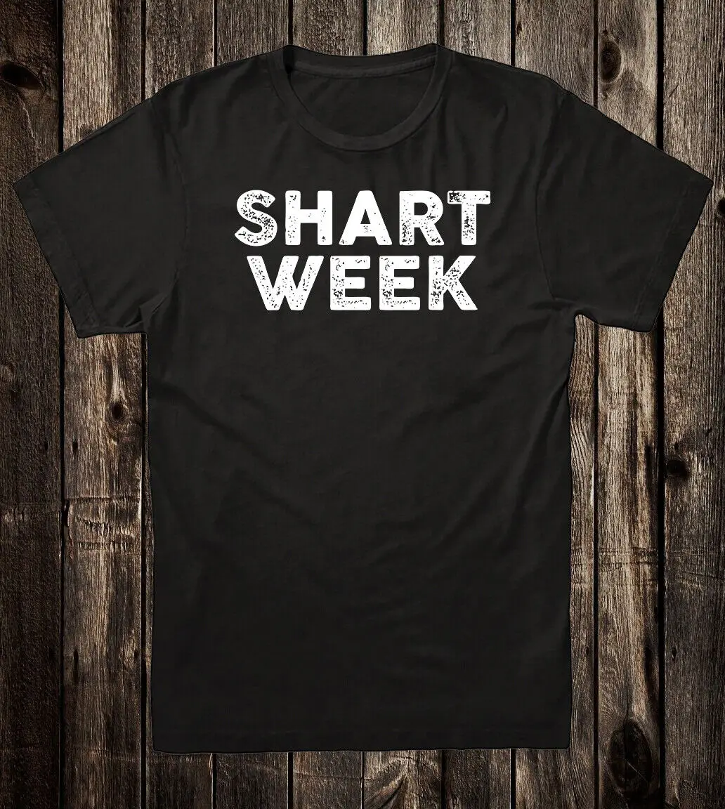 Novelty Parody Tee T shirt 100% Cotton Shark SHART WEEK