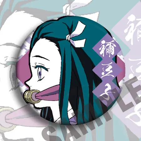 شارة تنكرية قاتل الشيطان Kamado Nezuko ، بروش اللعبة ، الحساسية ، Anime Ambitus ، لطيف