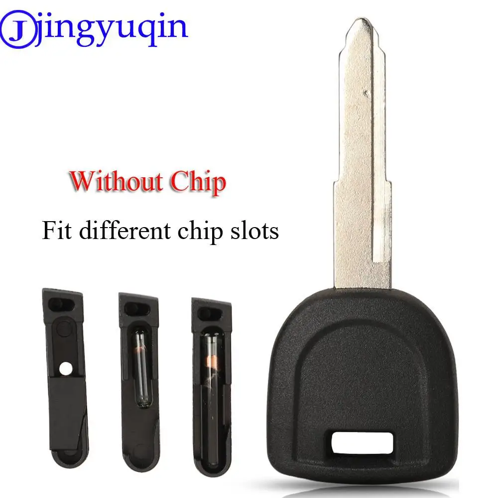 jingyuqin 10pcs Transponder Key Shell Uncut Blank MAZ24R Blade Cover Case Replacement For Mazda 2 3 5 6 MX5 RX8 Fob No Chip