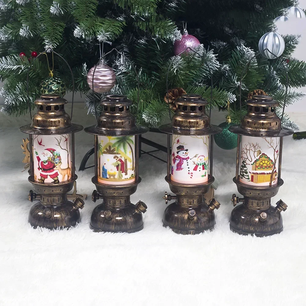 

Christmas Portable Lantern Christmas Decoration Christmas Holiday Elegant Design Eye-catching Intricate Details