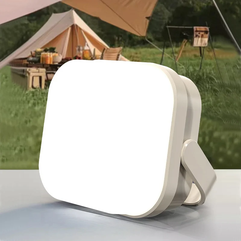 Portable LED Light Type-C Rechatgeable Camping Lamp Hanging Multiduty Working Light Home Ourdoor Emergency Lamp with SOS Mode