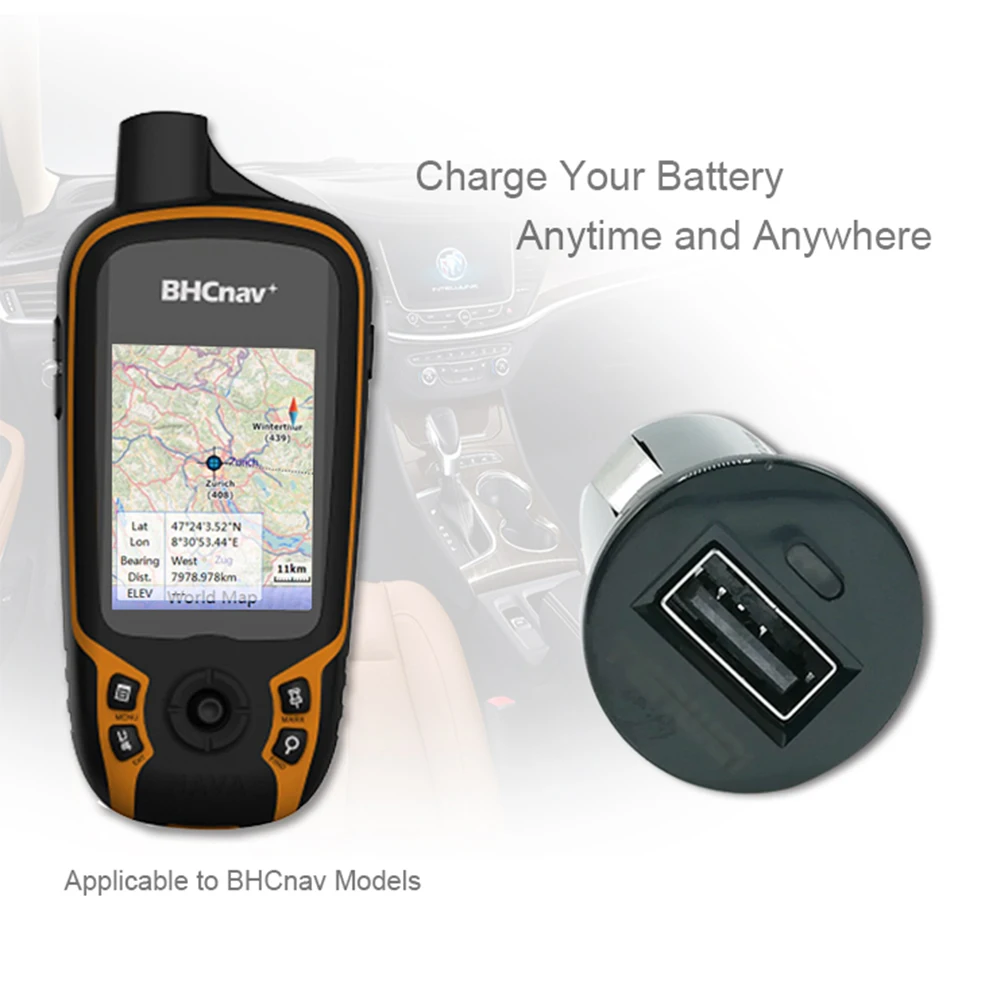 Imagem -05 - Handheld Gps Glonass com Waypoint Route Track Trip Map para Sailing Track Posição Marcador de Posição Hand Help Satellite Navigation