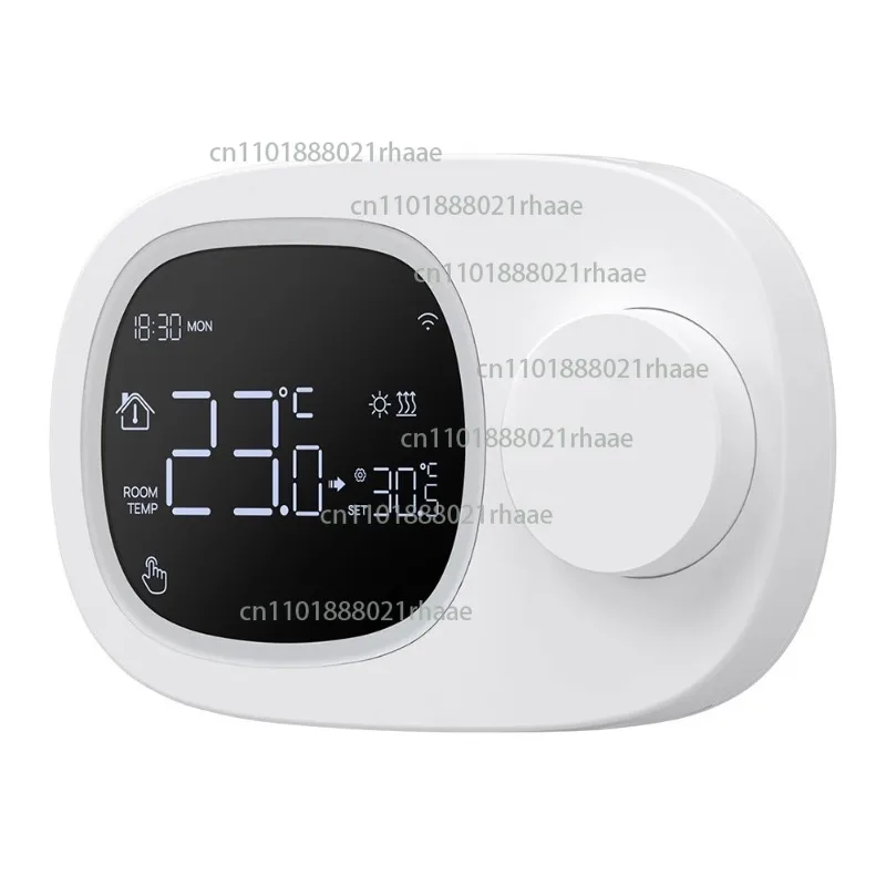 

Умный термостат Wi-Fi, термостат для водяного газового котла, питание от аккумулятора, маломощный пульт дистанционного управления для мобильного телефона