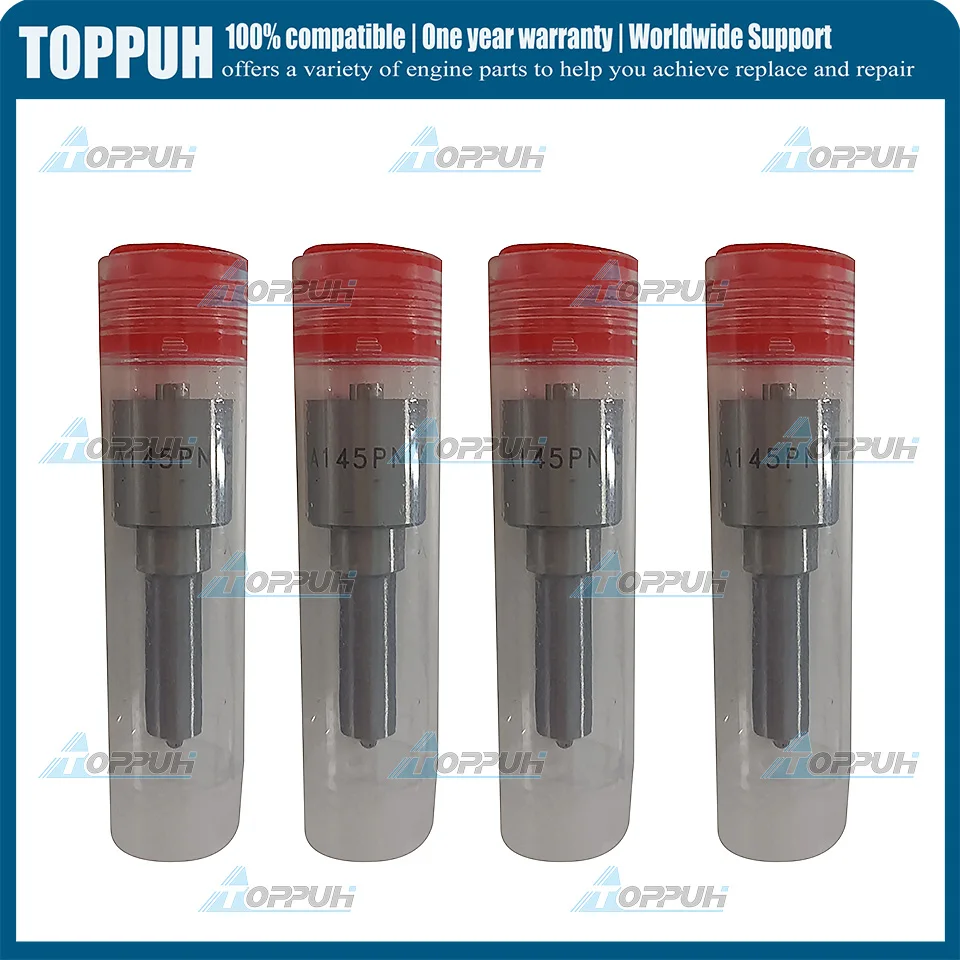 

4pcs DLLA145PN357 Fuel Injector Nozzle for Kubota V2203 Indirect Injection