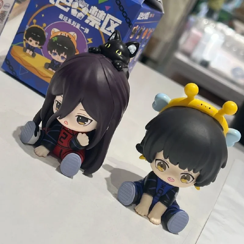 

Синий замок Q версия слепая коробка Yuzu Ichijin Itoshi Rinnew натуральная анимационная кукла кулон серии настольный орнамент праздничный подарок игрушка