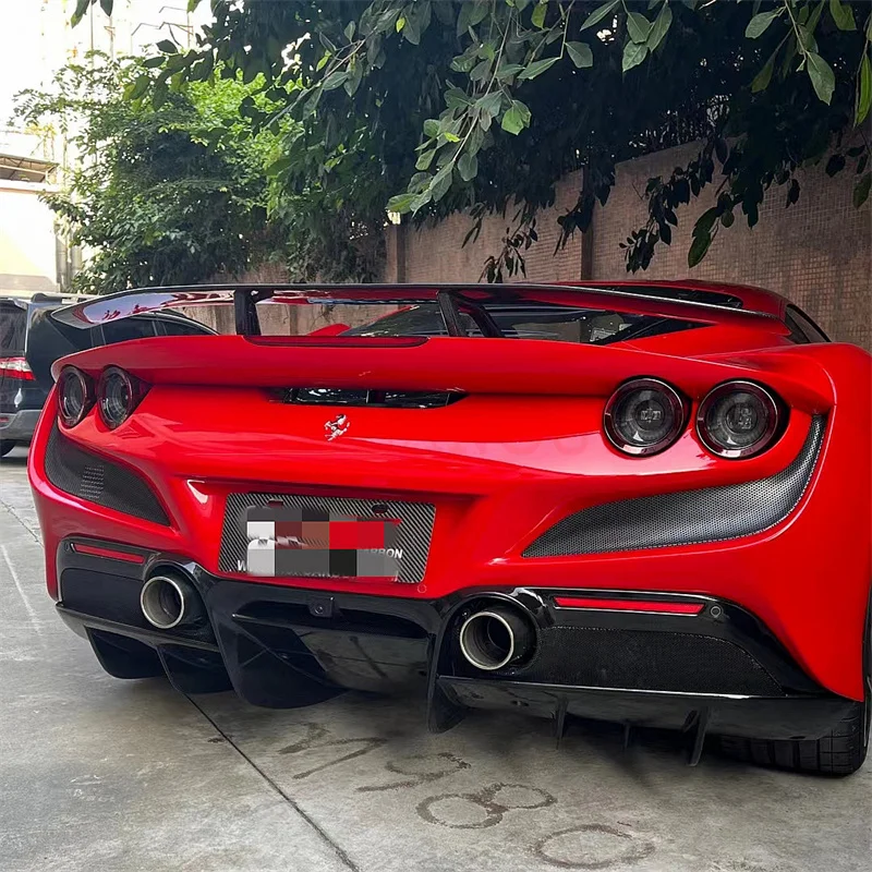 

suitable for Ferrari F8 Carbon Fiber Spoiler Upgraded Novi Style Tail